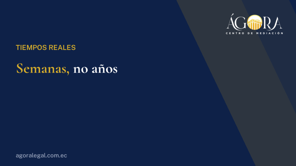 Cuánto demora una mediación en ecuador