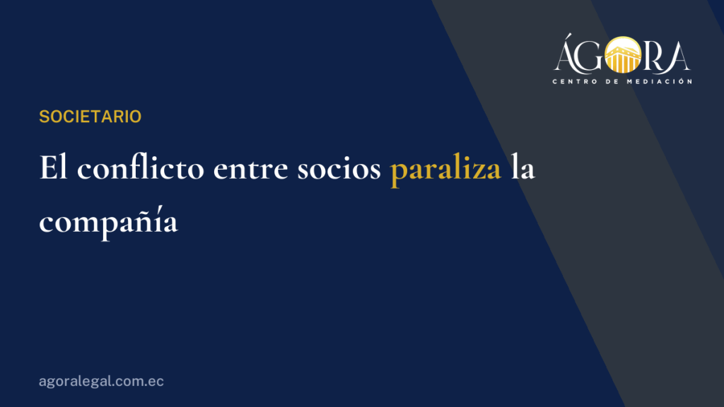 Mediación por conflicto entre socios